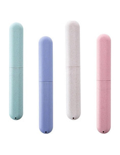 Estuche para Cepillos de Dientes Sunepany 4 Piezas Portátil