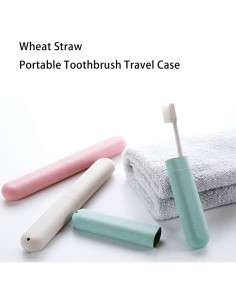 Estuche para Cepillos de Dientes Sunepany 4 Piezas Portátil 2