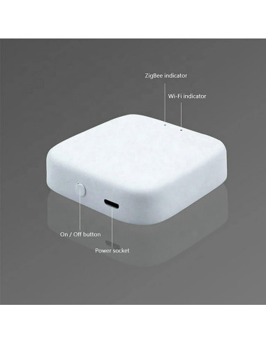 Hub Inalámbrico WiFi Gaoducash ZigBee 3.0 Control por Voz