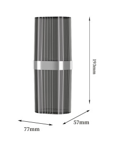 Estuche de Cepillo de Dientes Nnverseryy Gris 19,3x7,6x5,6cm 2