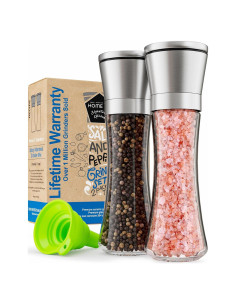 Juego de Molinillos de Sal y Pimienta HOME EC 2 Piezas