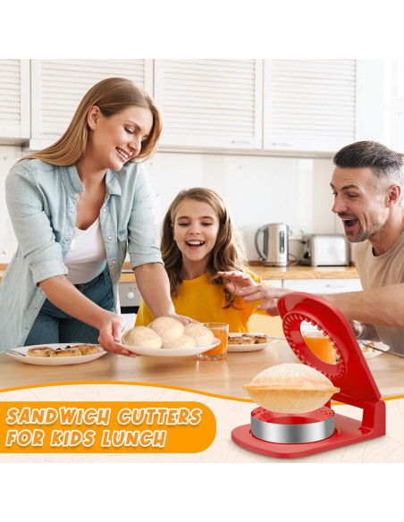 Cortador y Sellador de Sándwiches GLSY Redondo Acero Inoxidable