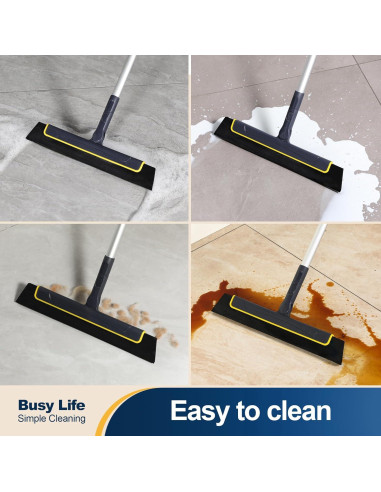 Escoba de Goma Yocada 51 cm Ajustable para Piso y Ventanas