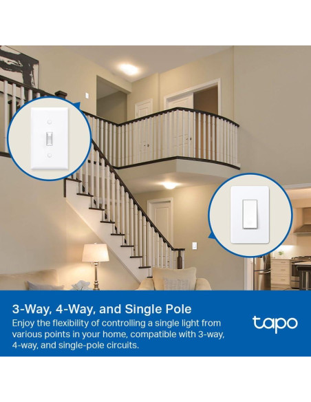 Interruptor Inteligente Tapo S515 TP-Link, 1/3/4 Vías, Wi-Fi