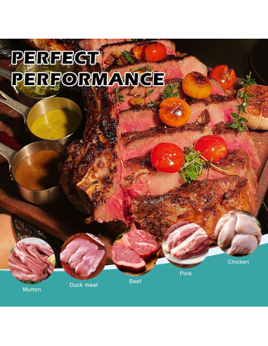 Ablandador de Carne QIYUDA 48 Cuchillas Acero Inoxidable