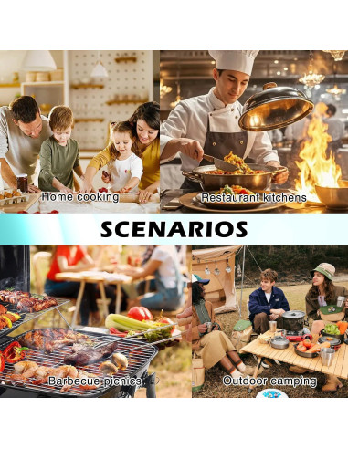 Ablandador de Carne QIYUDA 48 Cuchillas Acero Inoxidable