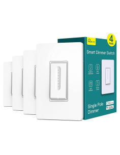 Interruptor Regulador Inteligente TREATLIFE 4 Paquete WiFi 2.4GHz