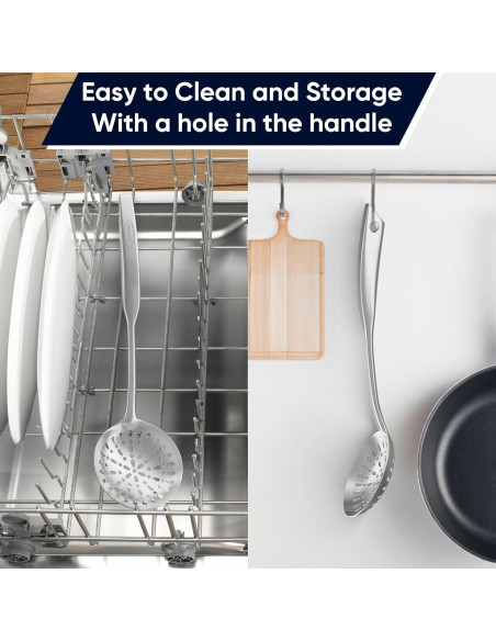 Cuchara Ranurada Skimmer Newness Acero Inoxidable 38 cm