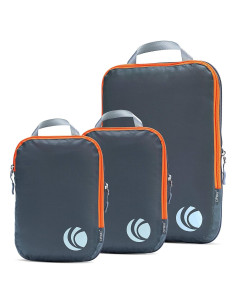 Juego de Cubos de Compresión Cipway 3pcs Gris Nylon