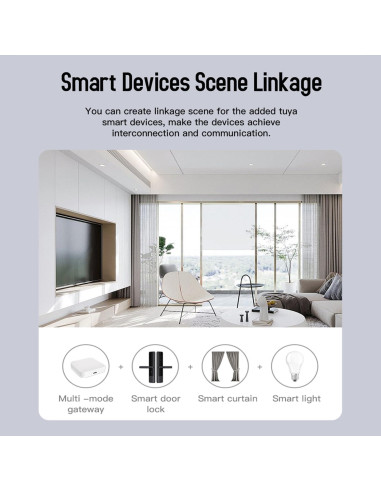 Hub de hogar inteligente SENCKIT ZigBee 3.0 y Bluetooth 128 dispositivos