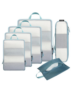 BAGAIL 6 Set Cubos de Compresión Ultraligeros Viaje