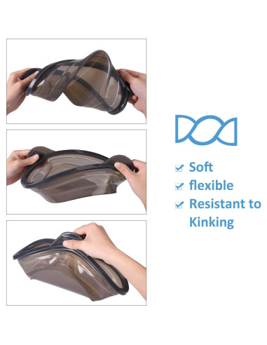 Cocinero al Vapor de Microondas Euchoiz Grande 2.19L