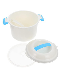 Vaporera Multifuncional UPKOCH 1.8L para Microondas 20cm