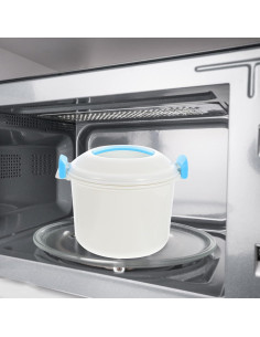 Vaporera Multifuncional UPKOCH 1.8L para Microondas 20cm 2
