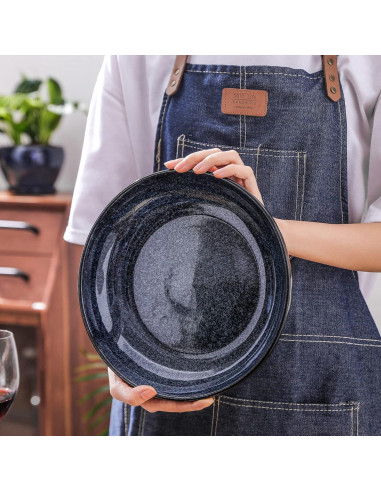 Set de 4 Cuencos de Porcelana Vicrays 25,4 cm Azul