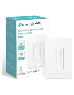Control de Ventilador Inteligente Kasa KS240 | 4 Velocidades y Luz Ajustable