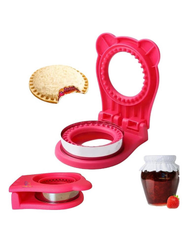 Cortador y Sellador de Sándwiches Gradient Mode Rosa