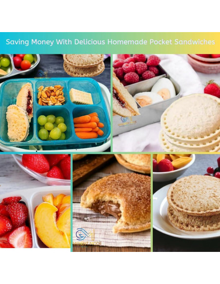 Cortador y Sellador de Sándwiches Gradient Mode Rosa