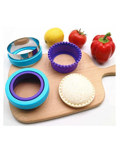 Cortador y Sellador de Sándwiches Lacunas Acero Inoxidable