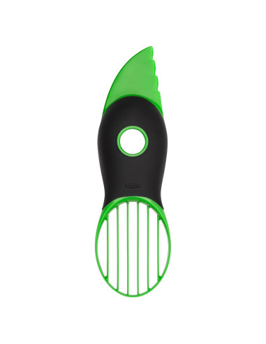 Cortador de Aguacate OXO Good Grips 3 en 1 Verde