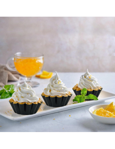 Moldes para Tartas de Huevo Urxirha 14PCS 6.6cm Antiadherentes