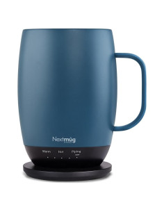 Nextmug Plus - Taza autocalentable 18 oz. Azul pizarra