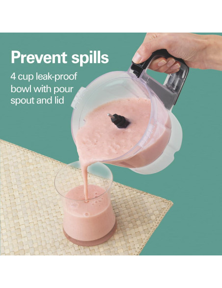 Procesador de Alimentos Hamilton Beach Stack & Snap 4 Tazas 250W