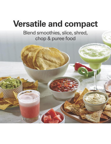 Procesador de Alimentos Hamilton Beach Stack & Snap 4 Tazas 250W