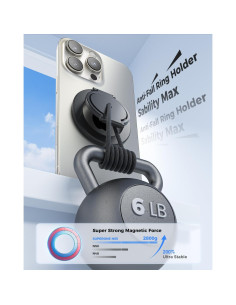 Soporte Magnético Doble para Teléfono SUPERONE con Trípode 2