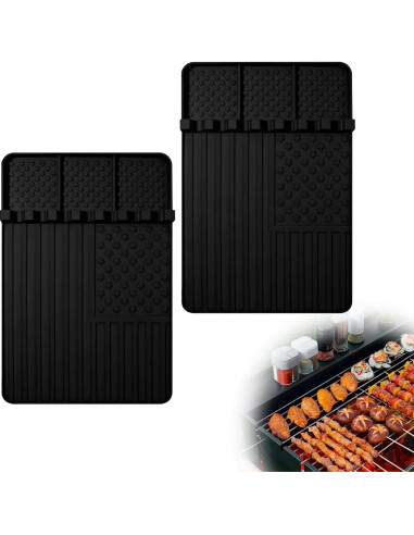 Alfombrilla de Silicona 2 Pcs Blackstone para BBQ 39x27 cm