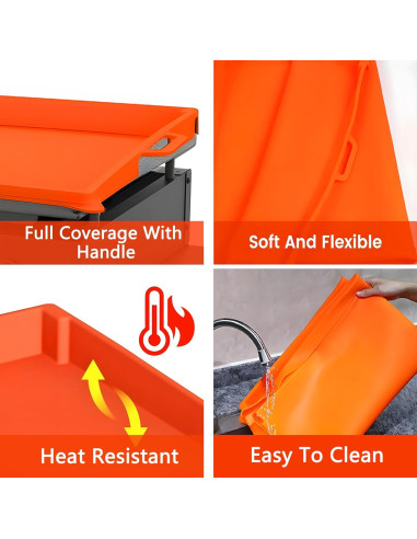 Cubierta de Silicona para Plancha Blackstone 36" con Tapete