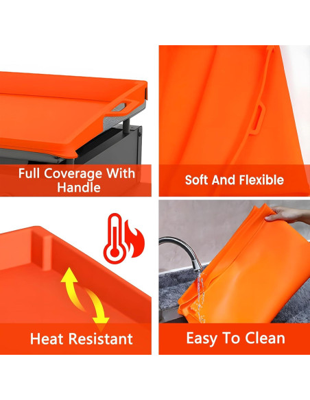 Cubierta de Silicona para Plancha Blackstone 36" con Tapete