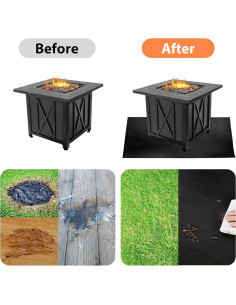 Mat de Parrilla Reutilizable BAKEWAY 91x122 cm Resistente al Fuego 2