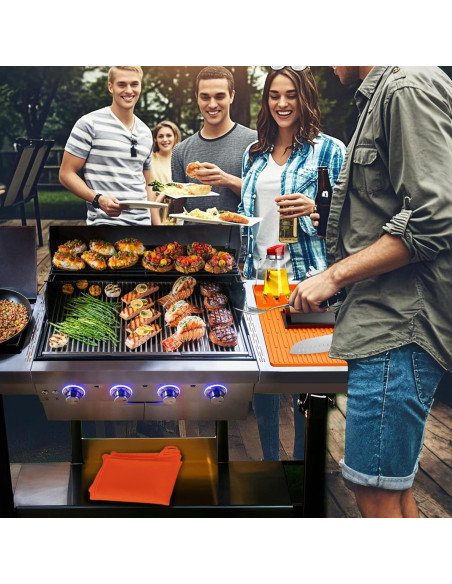 Cubierta de Silicona para Plancha Blackstone 36" con Tapete