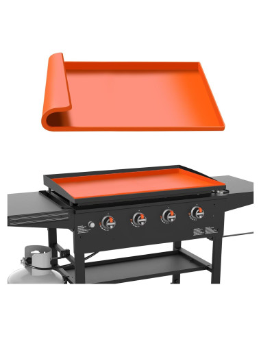 Cubierta de Silicona Ghislaine para Plancha 36" Naranja