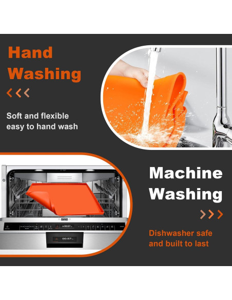 Cubierta de Silicona Ghislaine para Plancha 36" Naranja Cubierta de Silicona Ghislaine para Plancha 36" Naranja