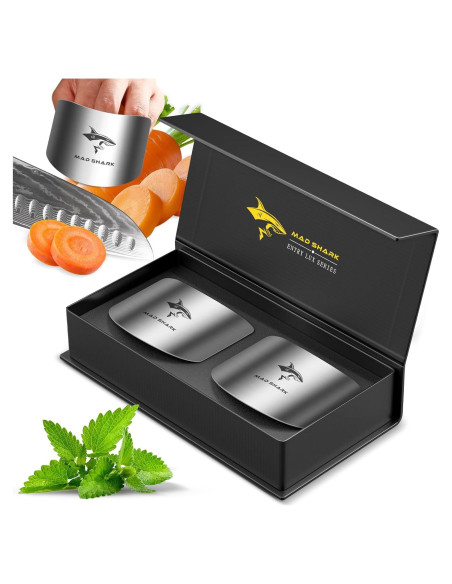 Protectores de Dedos MAD SHARK Acero Inoxidable 2pcs