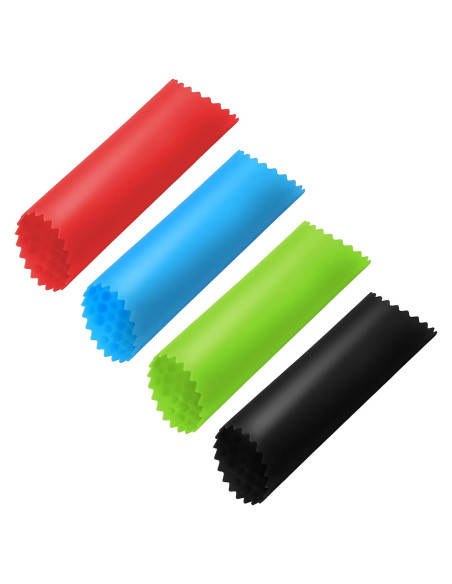 Set 4 Peladores de Ajo Silicona Classicseali Colores