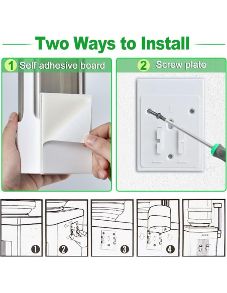 Dispensador de Vasos de Papel 3-5 oz Haqaf Blanco