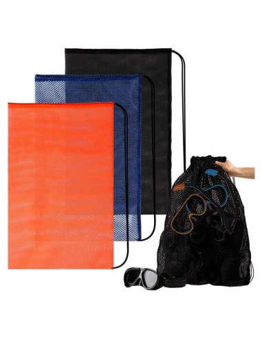 Bolsa de Malla 3PCS RAINFLOW para Buceo y Natación