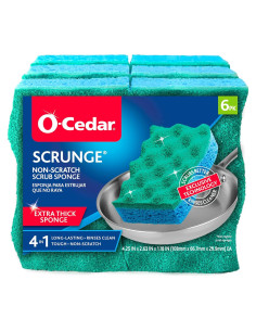 Esponja de Fregado O-Cedar Scrunge 6 Unidades Sin Rayones