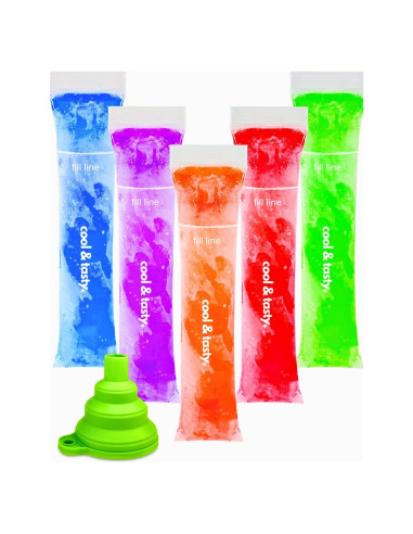 150 Bolsas de Paletas Desechables ANSMIO 20,32x5,08 cm