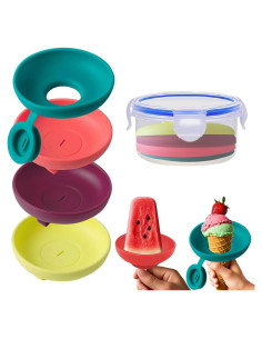 Soporte para Paletas 2-en-1 Fanree - Silicona Antideslizante