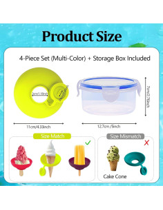 Soporte para Paletas 2-en-1 Fanree - Silicona Antideslizante 2