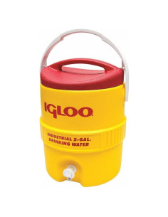 Enfriador de Bebidas Igloo 2 Gal Amarillo/Rojo Industrial