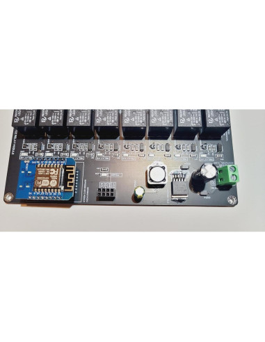 Placa de Relé Electromagnético 8 Canales WiFi TASMOTA ESP8266