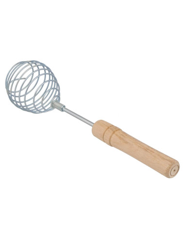 Batidor de Alambre OFXDD Acero Inoxidable Mango Madera