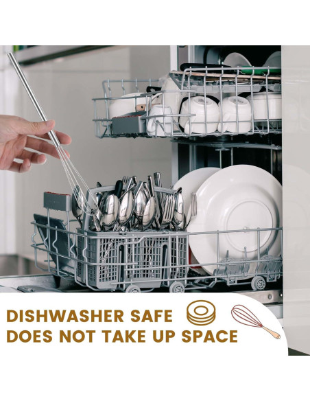 Mini Batidor de Acero Inoxidable Xthrotsenk 26.5 cm