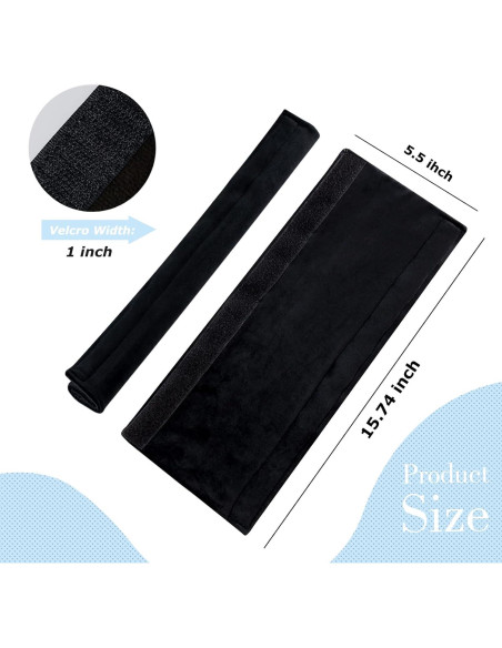 Cubiertas de Manijas de Refrigerador Kewjug 4Pcs Negro