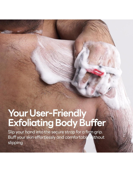 Esponja Exfoliante Corporal Caveem - Suave y Áspera, 2 Piezas